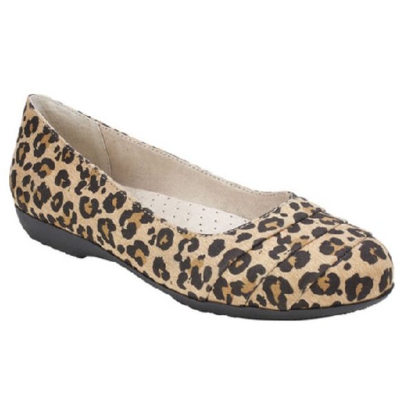 Women's Slipon Leopard Print Loafer Shoe